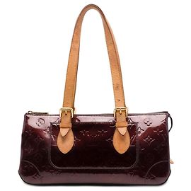 Louis Vuitton Red Monogram Vernis Rosewood Avenue
