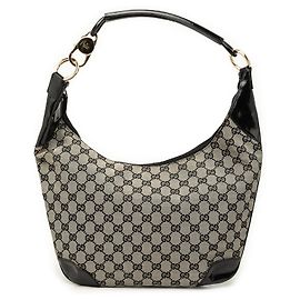 Borsa a tracolla Gucci in tela GG beige