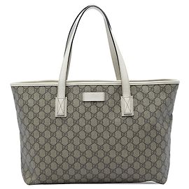 Borsa Tote Gucci Beige Medium GG Supreme