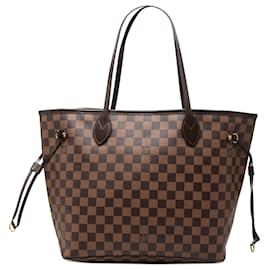 Louis Vuitton Brown Damier Ebene Neverfull MM