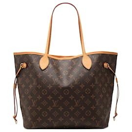 Louis Vuitton Brown Monogram Neverfull MM