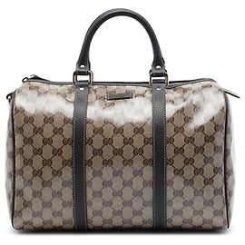 Borsa Boston Gucci Medium GG Crystal Joy Beige