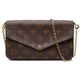 Louis Vuitton Brown Monogram Pochette Felicie