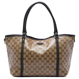 Bolso Tote Gucci Beige GG Crystal Joy