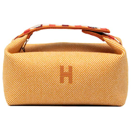 Custodia Hermès Orange Small Wool Bride A Brac Au Carre