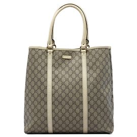 Tote Verticale Gucci Beige GG Supreme Joy
