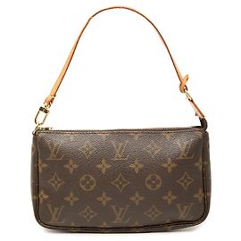 Louis Vuitton Brown Monogram Pochette Accessoires