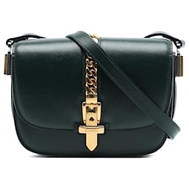 Gucci Green Mini Calfskin Sylvie 1969 Crossbody