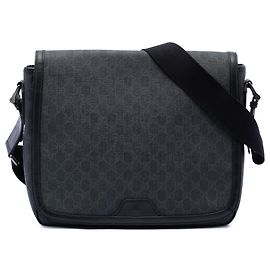 Borsa a tracolla Gucci Black GG Supreme