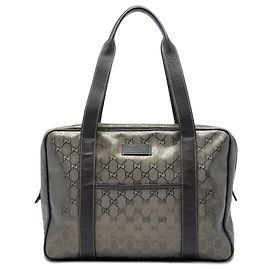 Borsa Business Gucci Marrone Stampa GG