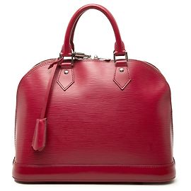 Louis Vuitton Red Epi Alma PM