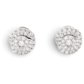 NUOVI ORECCHINI DIOR ROSE COUTURE 70 DIAMANTI ORO BIANCO 18K 6.8GR - Dior