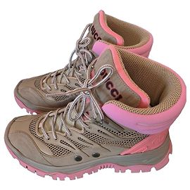 Gucci Botas de senderismo Beige y Rosa