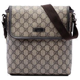 Gucci GG Supreme Crossbody Beige
