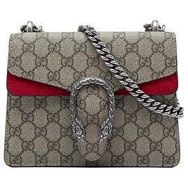 Gucci Dionysus Small GG Supreme Crossbody Beige
