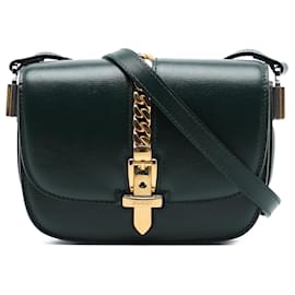 Borsa a tracolla Mini Calfskin Sylvie 1969 Gucci Verde
