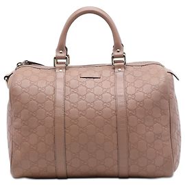 Borsa Boston Gucci Medium Guccissima Joy Marrone