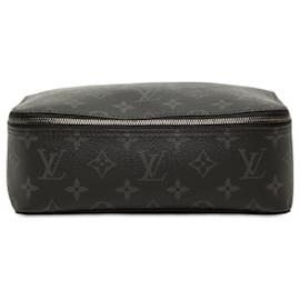 Borsa a Mano Louis Vuitton Monogram Eclipse Toilet Pouch GM Nera