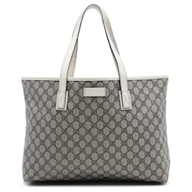 Tote Gucci Medium GG Supreme Bianco