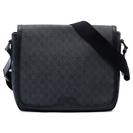 Borsa a tracolla Gucci GG Supreme nera
