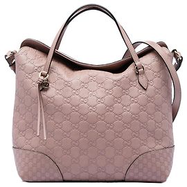 Borsa Tote Gucci Bree Fold Over Medium Guccissima Rosa