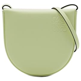 Borsa a tracolla LOEWE Small Leather Heel Pouch Verde