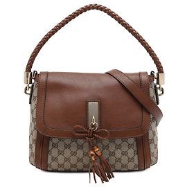 Borsa a patta Bella in tela GG beige Gucci