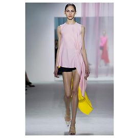 Christian Dior 2013 Rosa Kleid Top Sz.36 gebraucht