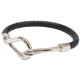 HERMES Jumbo H Leather Charm Bracelet - Hermès