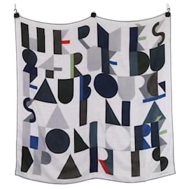 Foulard in cashmere e seta Hermes JeudAdresse - Hermès