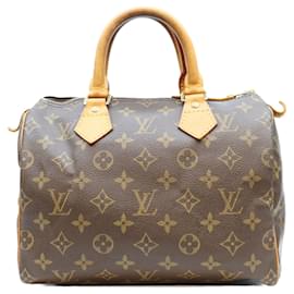 Louis Vuitton Monogram Speedy 25 Boston Bag