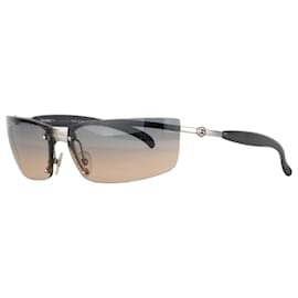 Chanel by Karl Lagerfeld randlose Sportsonnenbrille '4008' aus den 2010ern
