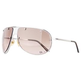 Dior by Galliano 2000s 'Dior Windshield 1' Aviator Wrap Sonnenbrille