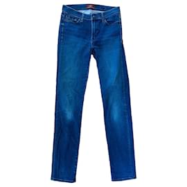 Vaqueros denim azules 7 For All Mankind "Superior Sateen"