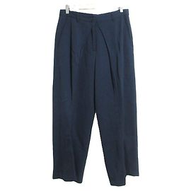 Autre Marque Aspesi Deformed Tuck Tapered Wide Pants
