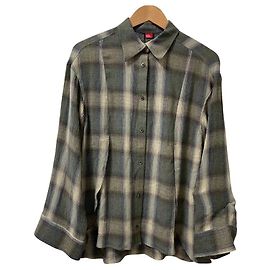 Autre Marque DOUBLE STANDARD CLOTHING Camisa de lana y viscosa