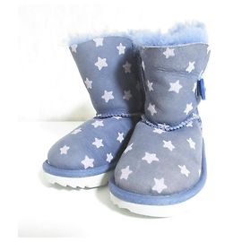 Autre Marque UGG Bailey Button Star Sheepskin Boots Kids Boots