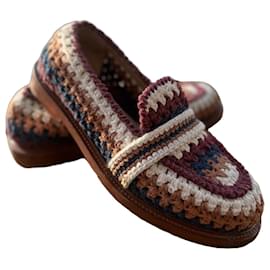 Chloé Mocassini in crochet multicolore Chloe