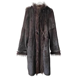 Cappotto reversibile in pelle di coniglio - Rizal