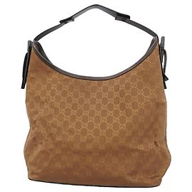 Borsa a tracolla Gucci marrone