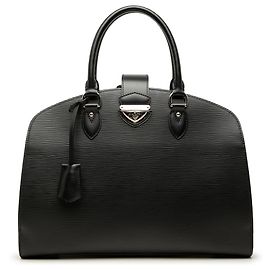 Louis Vuitton Black Epi Pont Neuf GM