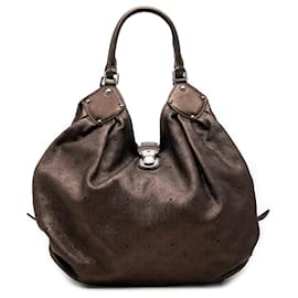 Louis Vuitton Brown Monogram Mahina XL