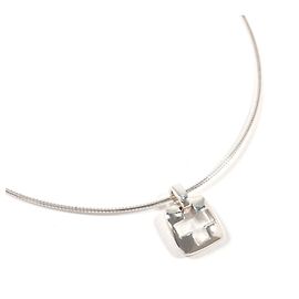 Collana Croce Traforata Tiffany & Co. in Argento Sterling 925