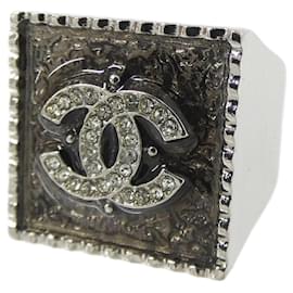 Chanel Ring Grau und Silber