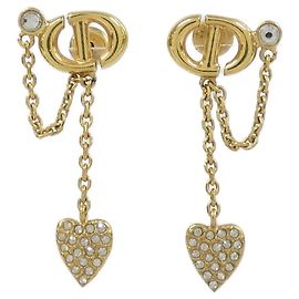 Autre Marque Christian Dior CD Navy E3704WOMCY Stud Earrings