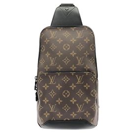 Borsa a tracolla Louis Vuitton Monogram Macassar Avenue