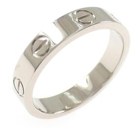 Anello Mini Love Cartier in Oro Bianco