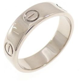 Cartier Love Band Ring in 18K Weißgold