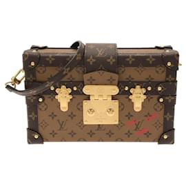 Borsa a tracolla Louis Vuitton Monogram Reverse Petite Malle
