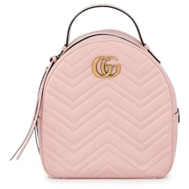 Gucci GG Marmont Leder-Rucksack